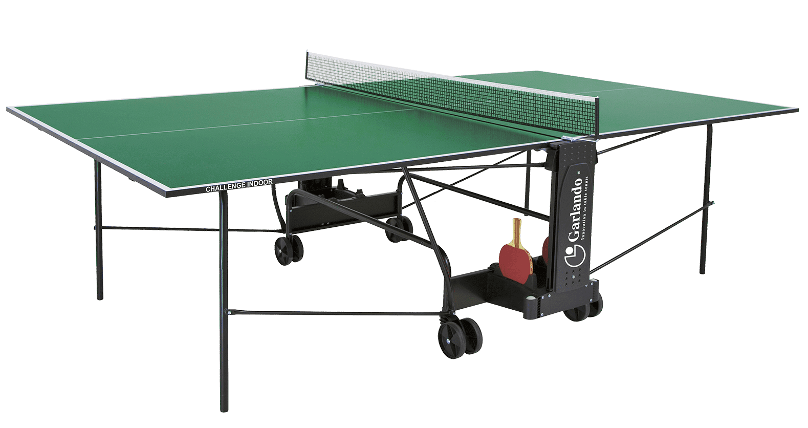 Mesa de ping pong Challenge Indoor Green – Dobrável