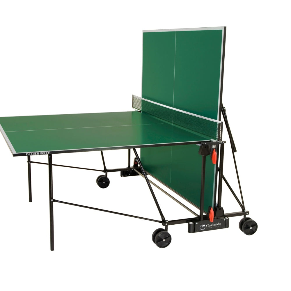 Mesa de ping pong Progress Indoor Green – Dobrável, oficial