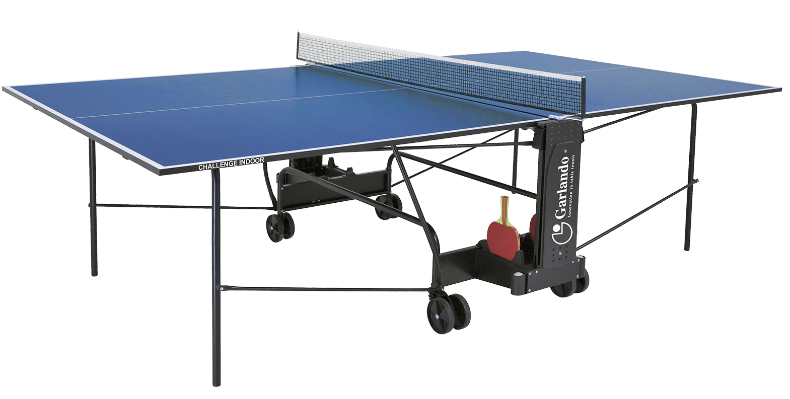 Mesa de ping pong Challenge Indoor Green – Dobrável