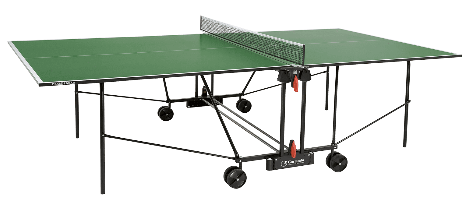 Mesa de ping pong Progress Indoor Green – Dobrável, oficial