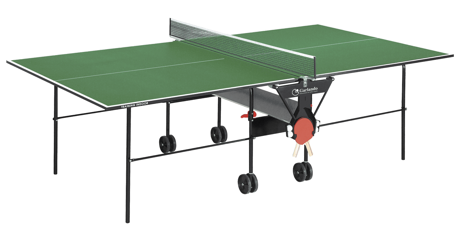 Mesa de Ping Pong Training Indoor – Modelo Dobrável com Rede Fixa