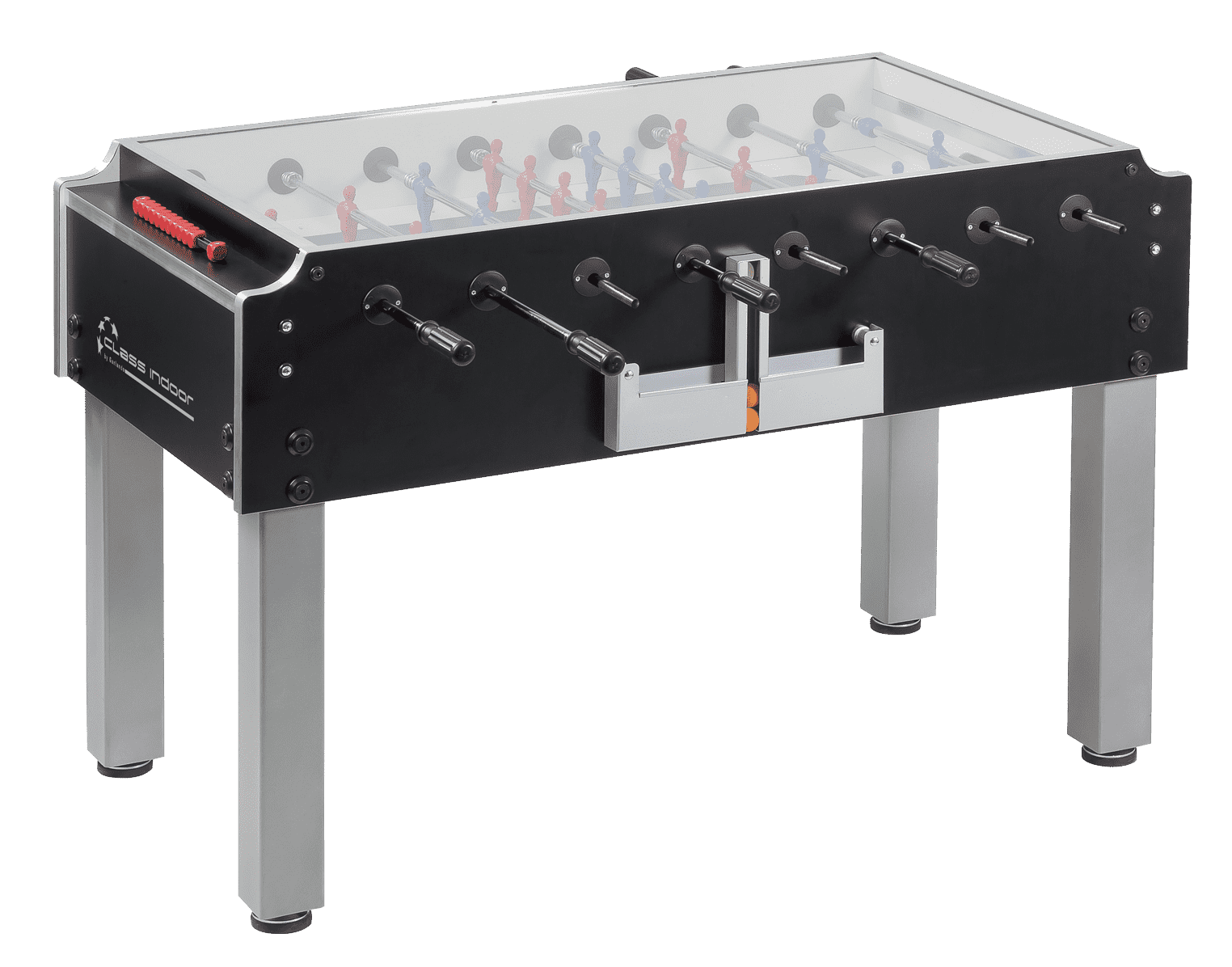 Mesa de Matraquilhos CLASS Indoor – A Primeira Linha Doméstica com Tampo em Vidro