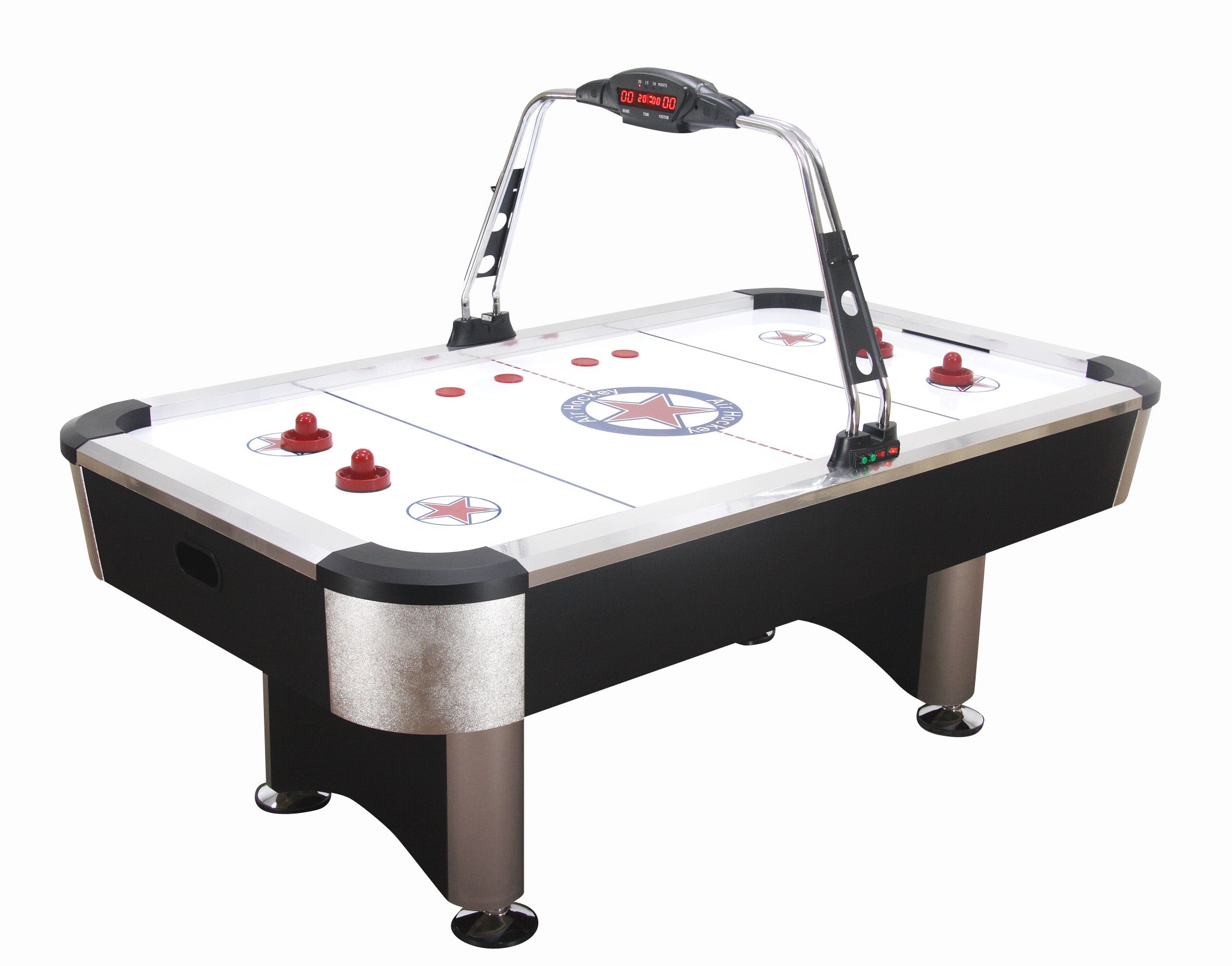 Mesa Air Hockey Stratos - Tamanho Profissional com Design Elegante