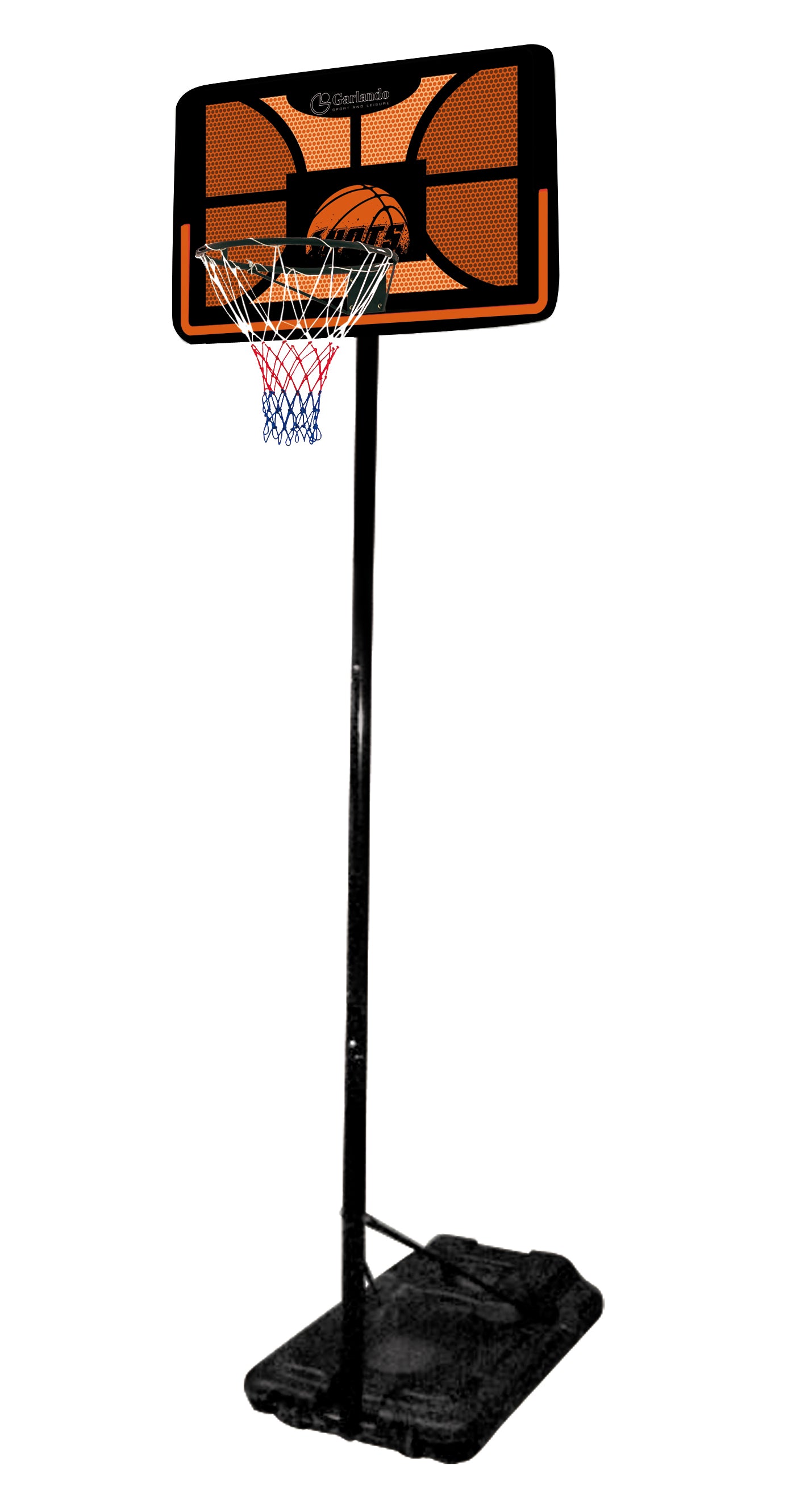 Cesto de Basquete Newport – Altura Regulável para Uso Exterior